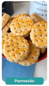 biscoito parmesão